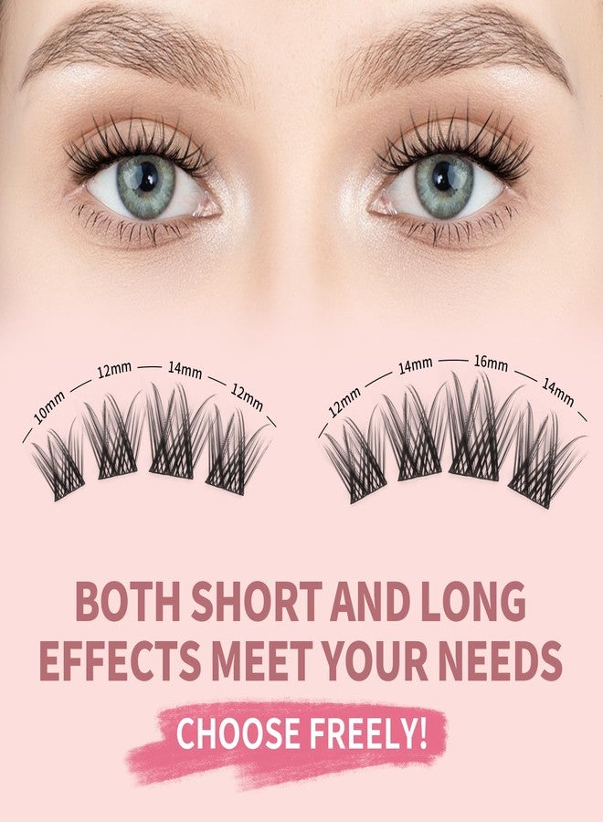 ملين دايري مذكرات ميلين: وصلات رموش عنقودية يمكنكِ تركيبها بنفسكِ، 100 عنقود من الرموش، 10-16 مم، انحناءة D، كثافة فائقة، رموش فردية، وصلات رموش عنقودية يمكنكِ تركيبها بنفسكِ في المنزل - Image 3